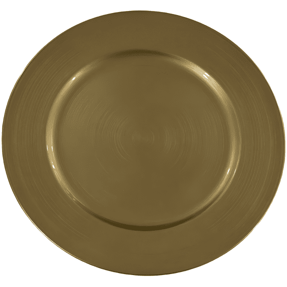 MS CHARGER PLATE GOLD