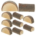thumbnail image 5 of NIAIZEK 10-Pack Brown Wooden Note Holders Solid Wood Table Stands for Cards, Photos, Memos, and Paper Clips, 5 of 8