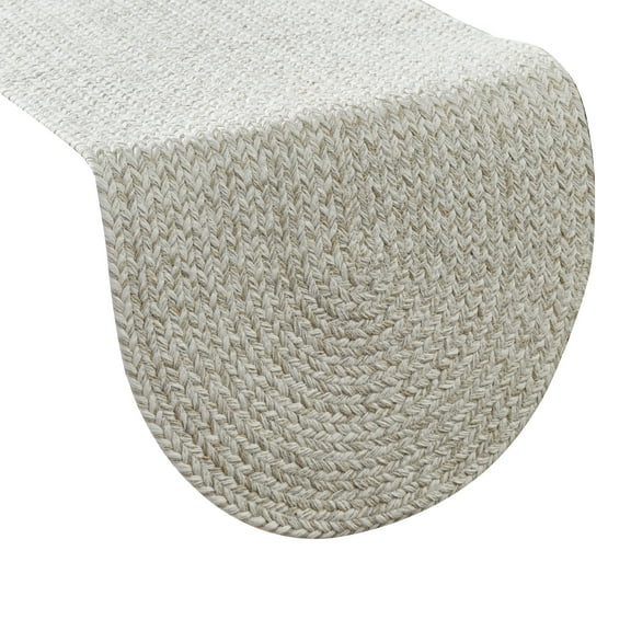 Park Designs Sea Salt Spice Bin Braided Table Runner 15" X 36"