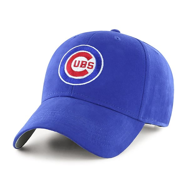 Fan Favorite Adult Mens Royal Chicago Cubs Club Logo Adjustable Hat - OSFA