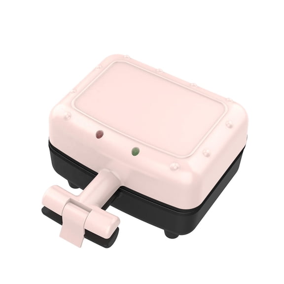 YAHHU Compact 300W Breakfast Sandwich Maker – Non‑Stick Plates, Indicator Light, Locking Latch, Double‑Sided Heating, Portable Kitchen Appliance
