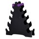 thumbnail image 5 of BESTYASH 1Ud Estante Negro Para Dumbbells Soporte Triangular Decorativo Y Estable, 5 of 7