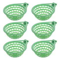 HEMOTON 6pcs Pigeon Bird Nesting Bowl Bird Hatching Bowls Plastic Nesting Bowls Pigeon Nesting And Bird Egg Nest For Cockatiels And Canaries