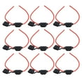 thumbnail image 3 of 10Set Inline Fuse Holder Melting Resistance Easy Wiring Waterproof Fuse Holder with Fuse Kit, 3 of 7