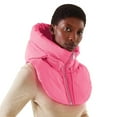 thumbnail image 2 of CFMIURAN Detachable Collar, Hooded Fake Collar Padded Vest, Detachable Drawstring Zip Up Winter Unisex Hoodie False Collar, 2 of 9