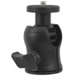 thumbnail image 2 of Rotatable Tripod Head, 1/4in Screw ABS Strong Durable Mini Tripod Head 360 Degrees  For Phone, 2 of 8