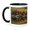 Black/White, variant on 3drose, Pretty Autumn Colors Fall Lake Reflection, 11oz Magic Transforming Mug