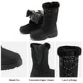thumbnail image 2 of Women's Non-Slip Warm Lined Mid Calf Winter Snow Boots, 2 of 7
