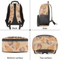 thumbnail image 6 of Pzuqiu Music Note Capybara 17 Inch Kids Backpack for Boys Girls Ages 6-14 Elementary Middle School Students Breathable Large Capacity Backpack for Kids 8-12 for Back to School, 6 of 7