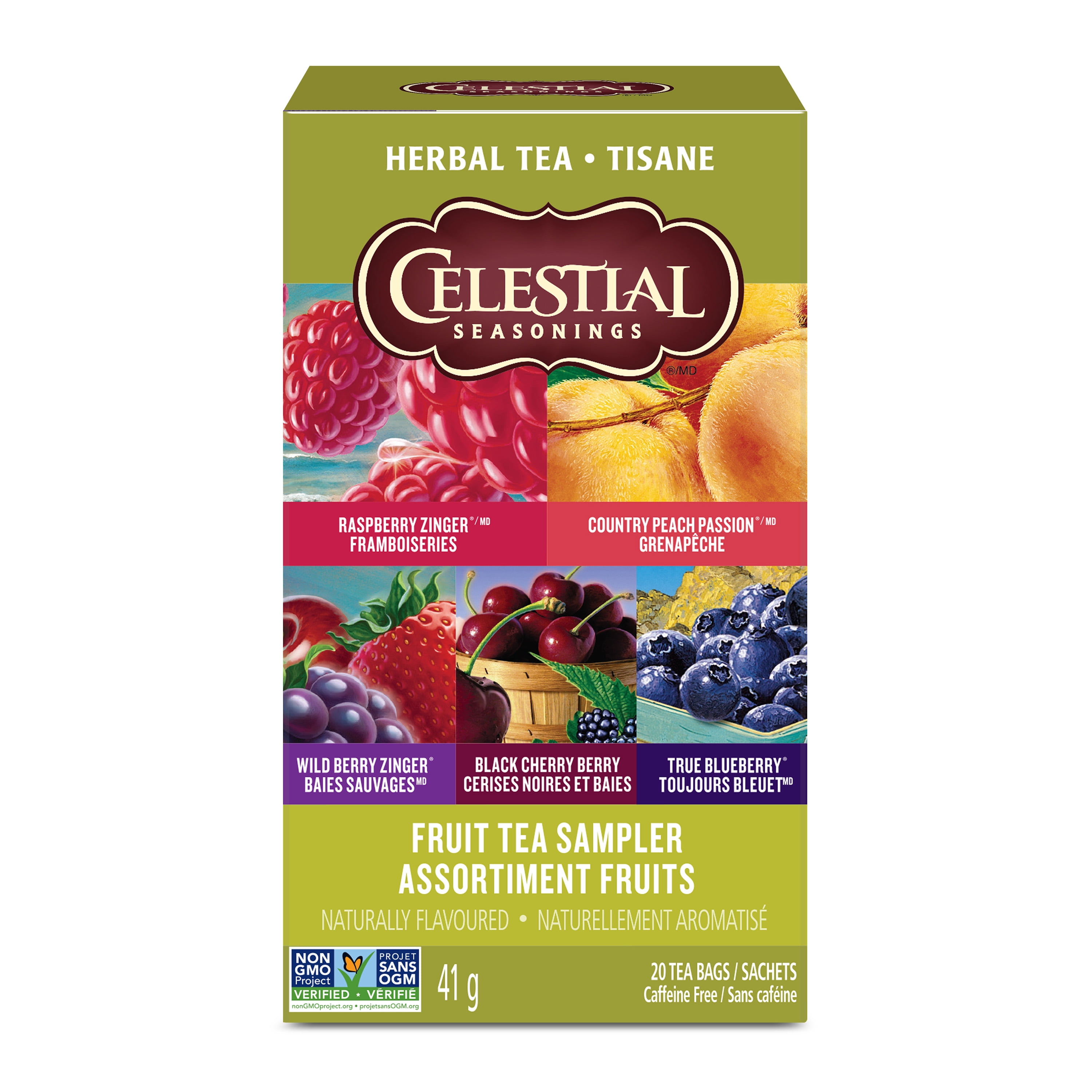 Celestial Seasonings Herbal Tea Fruit Sampler