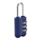 thumbnail image 4 of Candado Con Contrase?a de Combinación de 3 Dígitos, Candado Azul Sin Llave de Aleación de Zinc Puerta Ventana Gabinete Cajón Maleta Mochila Equipaje Candado Antirrobo Ecomeon no, 4 of 6