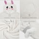 thumbnail image 4 of Manta con Capucha Portatil Gaon para Niño y Niña Oversize Suave Gris, 4 of 5