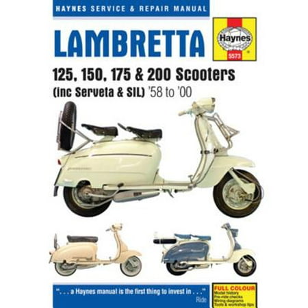Lambretta 125 150 175 Amp 200 Scooters Including