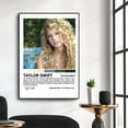 thumbnail image 4 of Taylor-Swift Pop Music Album Fearless/Reputation/Lover Poster Canvas Painting Singer Music Lyrics Wall Pictures Home Decoration JIANGLANG, 4 of 7