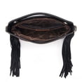 thumbnail image 7 of Wrangler Top Handle Bag for Women Embroidered Fringe Western Crossbody Purse, Black, 7 of 7