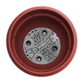thumbnail image 3 of Bloem 6-in Ariana Self Watering Plastic Planter - Burnt Red, 3 of 6
