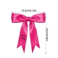 thumbnail image 2 of 8 Pack Satin Twist Tie Bows 6.1x9.8 Inches, Large Decorative Ribbon for Treat Bags Gift Wrapping Basket Crafts, Wedding Shower Birthday Christmas Party Decorations, 2 of 2
