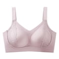 thumbnail image 2 of Antinious Womens Solid Wireless Side Support Supportive Active Bra, 2 of 5