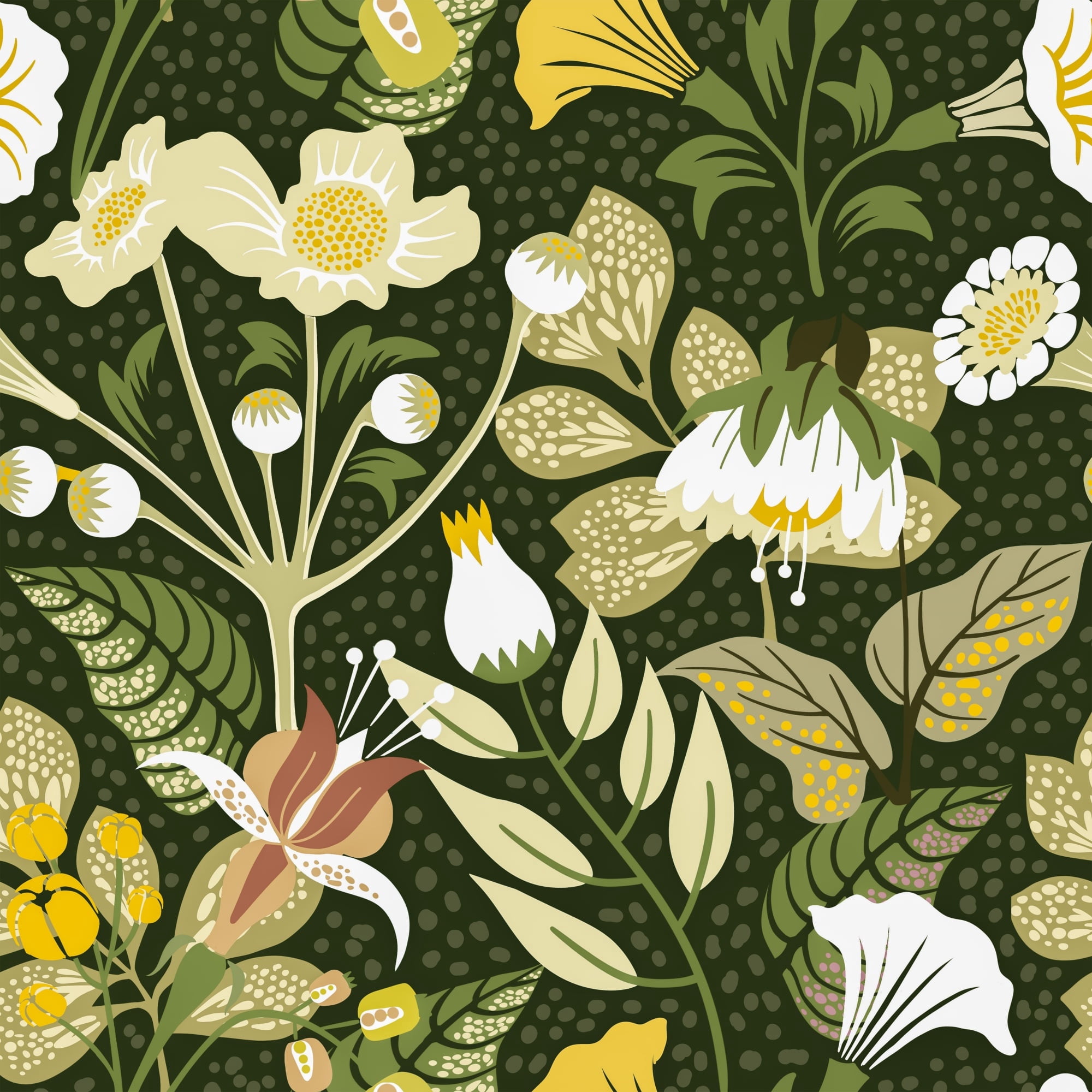 (4 pack) Abyssaly 17.7 "x 118" Peel and Stick Wallpaper Green Floral wallpaper Green Petunia vine plant contact paper Self-adhesive wallpaper Thickened detachable wallpaper Suitable for home decoration
