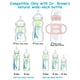 thumbnail image 4 of Pajita Bottle Nipple XUNICUTE para biberones de cuello ancho, 6 unidades, 4 of 8