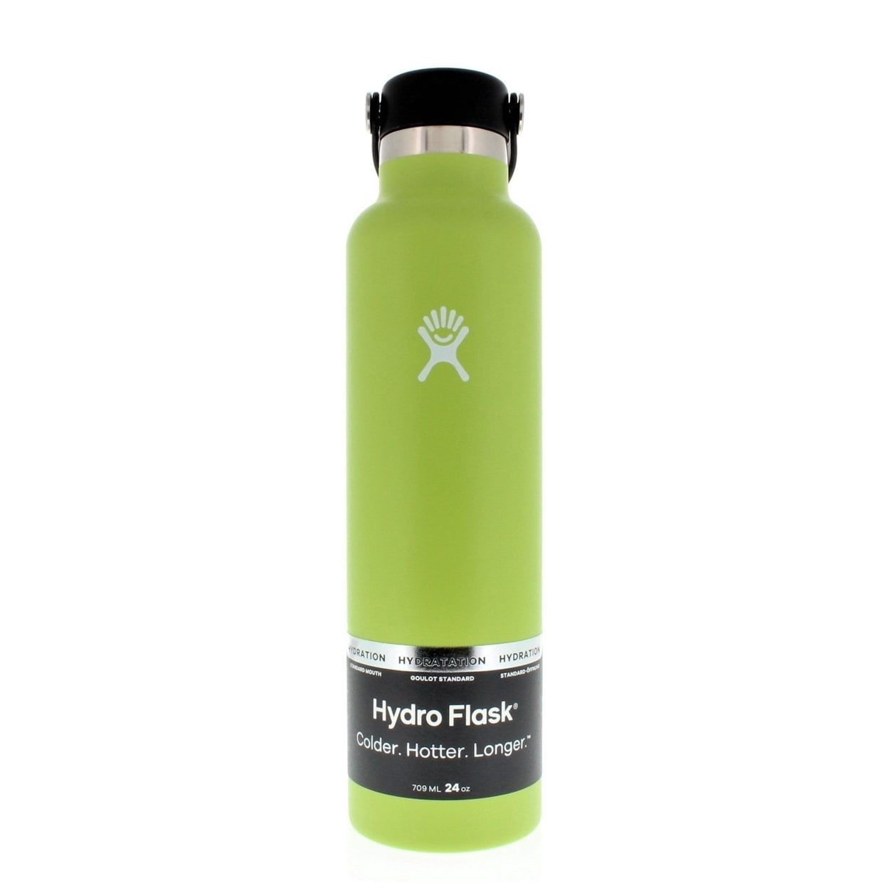 Hydro Flask Standard Mouth Water Bottle Black 24oz