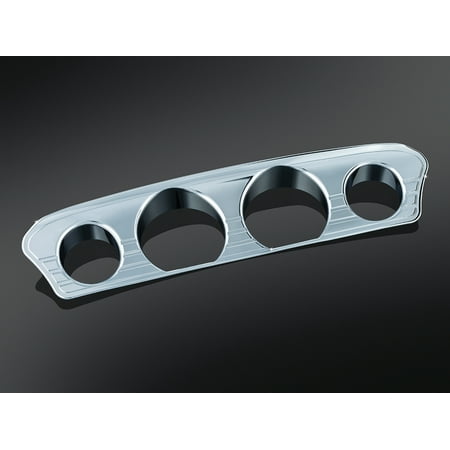 KURYAKYN 7284 TRI-LINE GAUGE TRIM CHR