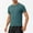 Blue, variant on Nnhblu Men Nylon Short Sleeve Round Neck Quick Dry Sports Blouses Sky Blue M