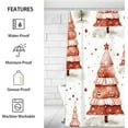 thumbnail image 2 of Christmas Trees Funny Decor Shower Curtain for Bathroom Shower Curtain Set with 12 Hooks Waterproof Fabric Bath Curtain for Bathtub Restroom Decor, 72 X 72 in, 2 of 6