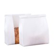 thumbnail image 1 of Moyic 50 piezas de sello de alambre de estilo europeo, ventana transparente, bolsa autosellante, embalaje de postre horneado Organizadores de utensilios de cocina Piel de vaca blanca trompeta, 1 of 6