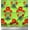 Lime Green, variant on Soimoi Green Cotton Duck Fabric Leaves & Poppy Floral Print Fabric by the Yard 42 Inch Wide