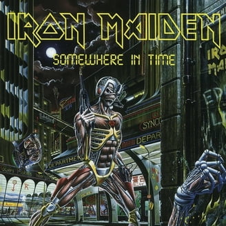 アイアン・メイデン Somewhere In Time LPレコード E970 Iron Maiden - Somewhere In Time (Walmart Exclusive) - Music