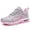Grey, variant on Women's Breathable Mesh Running Sneakers, Fashion Lace Up Athletic Shoes for Workout