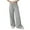 Gray, variant on FNFYFH Womens Barrel Sweatpants Wide Leg Double Waisted Drawstring Workout Trousers Straight Leg Pants Y2k Lounge Pants with Pocket