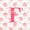 Pink F, variant on Catabedysis Rose ABC Print A Zipper Twin Comforter Sets with Fitted Sheet and 2 Pillowcases,Personalized Monogrammed Gifts Zipper Bedding Set For Girls,Pink Reversible,4-Piece