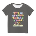 thumbnail image 3 of Avrntaa Ita Good Day to Read Shirt for Toddler Baby Boy Girl - Summer Casual Crewneck T Shirts 3-14T, 3 of 4