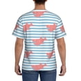thumbnail image 2 of Rocae Party Shark Cute for Men's Moisture-Wicking Crew Tee - T-Shirt for Sports, Outdoor Activities, and Casual WearSmall, 2 of 9