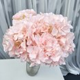 thumbnail image 4 of 2 Bunches Artificial Flower Lifelike Hydrangea Fake Flower for Wedding Decor, 4 of 7