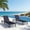 Blue, variant on CIOKEA Outdoor Lounge Chair, Foldable Aluminum Pool Chaise Lounge with 5 Positions Recliner, No Assembly, Blue
