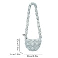 thumbnail image 5 of Bolsa De Hombro Bolso de nube para mujer, bandolera de moda plisada de nailon acolchado informal, bolso de mano para mujer Likrtyny Para Estrenar, 5 of 5
