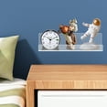 thumbnail image 2 of Acrylic Floating Shelves Wall Mounted Clear Acrylic Shelves Hanging Storage Toys Books  for Bedroom Living Room 12" 6 Pcs, 2 of 7