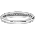 thumbnail image 5 of 14K White Gold Diamond Wedding Band (Size 7) Made In India rm2299b-035-waa, 5 of 5