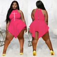 thumbnail image 2 of HOTGIRL Womens Plus Size Jumpsuits Rompers Casual Outfit Shorts Skirts for Club Party Beach, 2 of 7