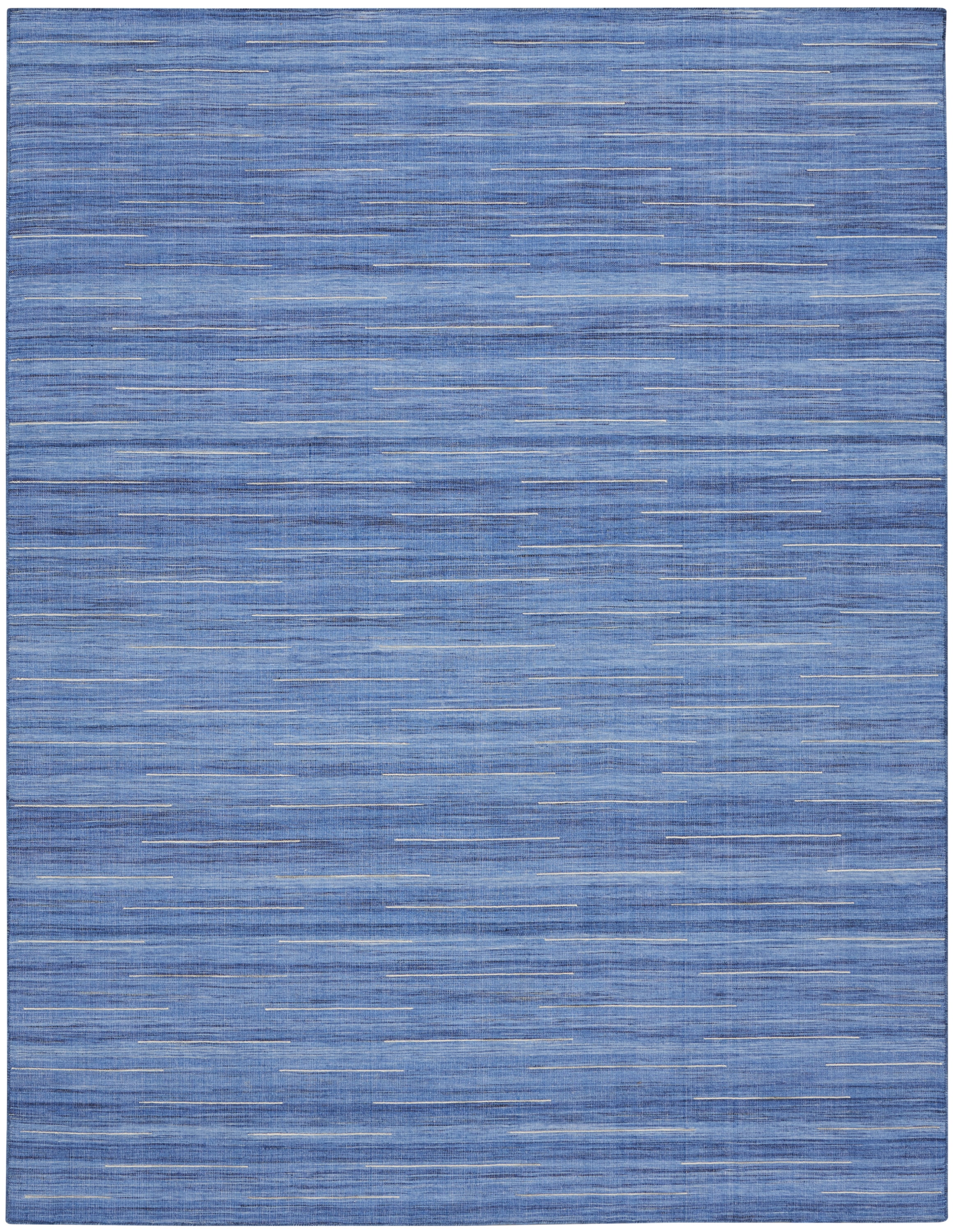 Nourison Interweave Abstract Denim 10' x 14' Area Rug, (10x14)