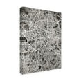 thumbnail image 2 of Trademark Fine Art 'London England Street Map Black' Canvas Art by Michael Tompsett, 2 of 4
