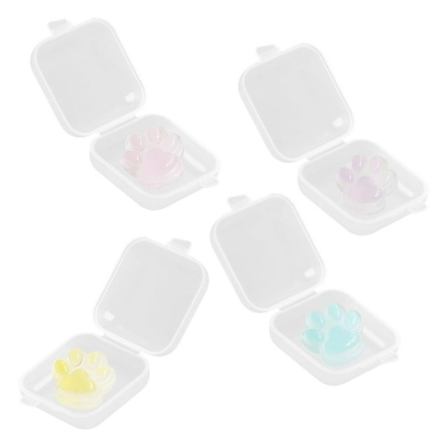 4 Piezas Diamante Pintura Arte Localizador DIY Artesanía Luminosa Para Suministros De Costura Sunnimix Cubierta de pintura de diamante