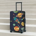 thumbnail image 6 of Zufioo Space Print Luggage Case Protective Cover, Zippered Anti-scratch Luggage Case Cover, Suitable for Travel, Business, Unisex-X-Large, 6 of 7