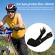 thumbnail image 4 of Mangas de Brazo Hielo Tela Ndcxsfigh Unisex Medio Dedo Protección UV Deporte al aire libre, 4 of 8