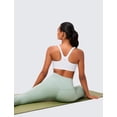 thumbnail image 5 of Sostén CRZ YOGA Butterlift sin Varillas, Doble Capa, Cuello Cuadrado Blanco Talla L, 5 of 5