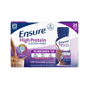 (3 pack) Ensure High Protein Nutrition Shake, Milk Chocolate, 8 fl oz, 24 Count