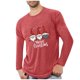 thumbnail image 2 of Blusas y camisas de manga larga con cuello redondo para hombre, deportivas, fitness, hogar, pijamas navideños estampados, camiseta de manga larga con cuello redondo, blusa de poliéster para hombre, 2 of 4